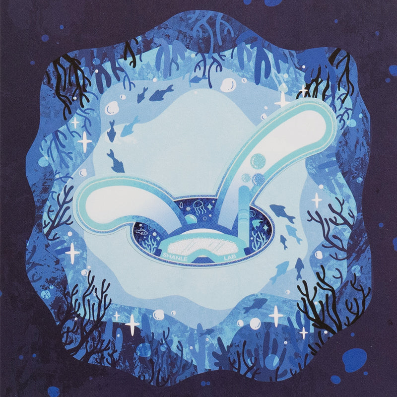 THE RABBIT HOLE | YOUNG STICKER | by SHANLE LAB