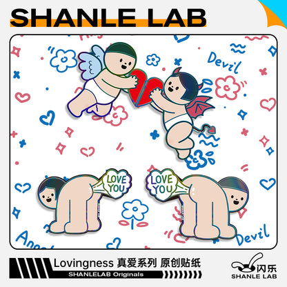 SHANLE LAB-LOVE AW Series-YOUNG Sticker
