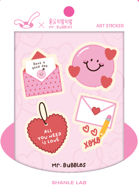 ARTIST Mr.Bubbles | CHEWY STICKER | by SHANLE LAB