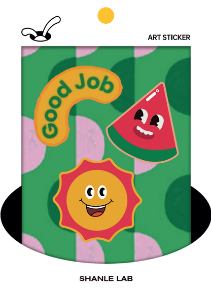 E=MC2-J | CHEWY STICKER | by SHANLE LAB