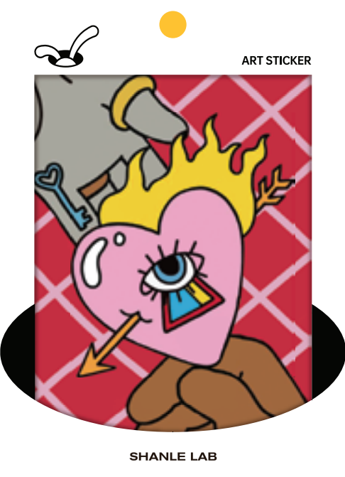 E=MC2-J | CHEWY STICKER | by SHANLE LAB