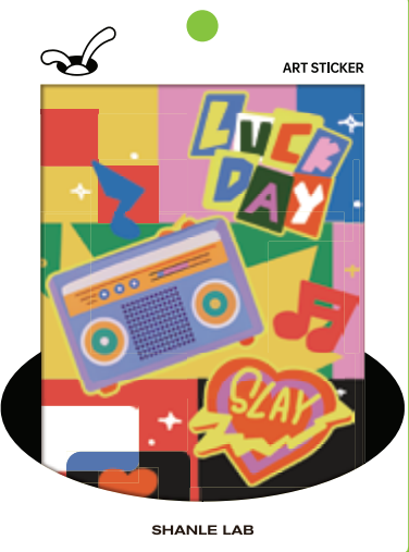 SILENT REBELLIONS | YOUNG STICKER | by SHANLE LAB