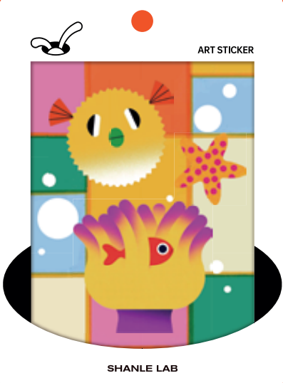 FEVER FAUNA | PIPI STICKER | by SHANLE LAB