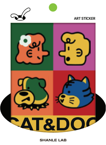 FROLIC | CHEWY STICKER | by SHANLE LAB