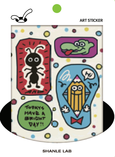 FROLIC | CHEWY STICKER | by SHANLE LAB