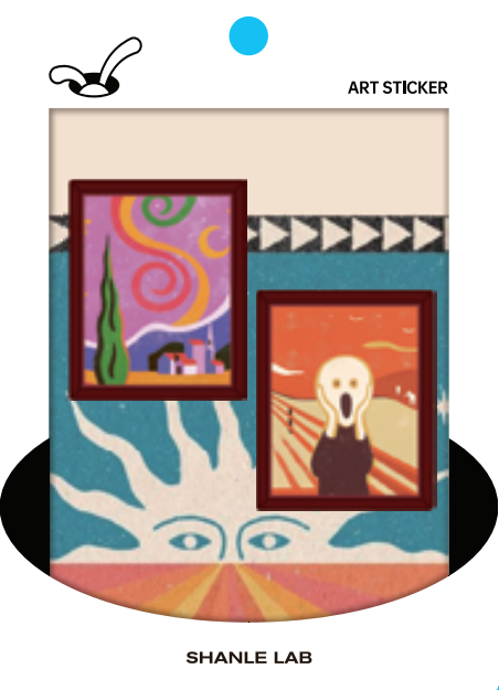 ASSEMBLAGES | CHEWY STICKER | by SHANLE LAB