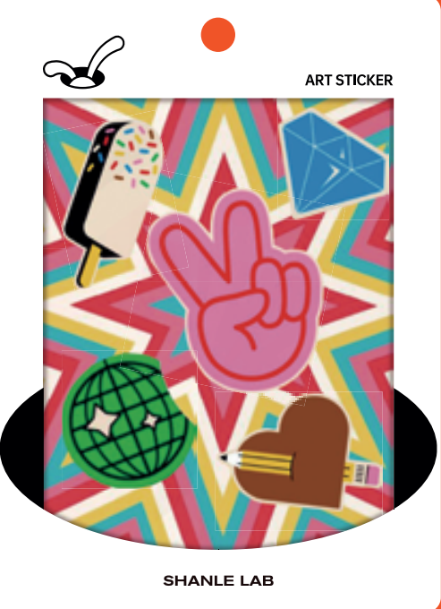 RADIO SENTIMENT | YOUNG STICKER | by SHANLE LAB