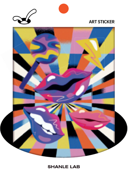 RADIO SENTIMENT | YOUNG STICKER | by SHANLE LAB