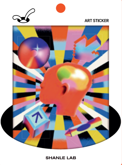 RADIO SENTIMENT | YOUNG STICKER | by SHANLE LAB