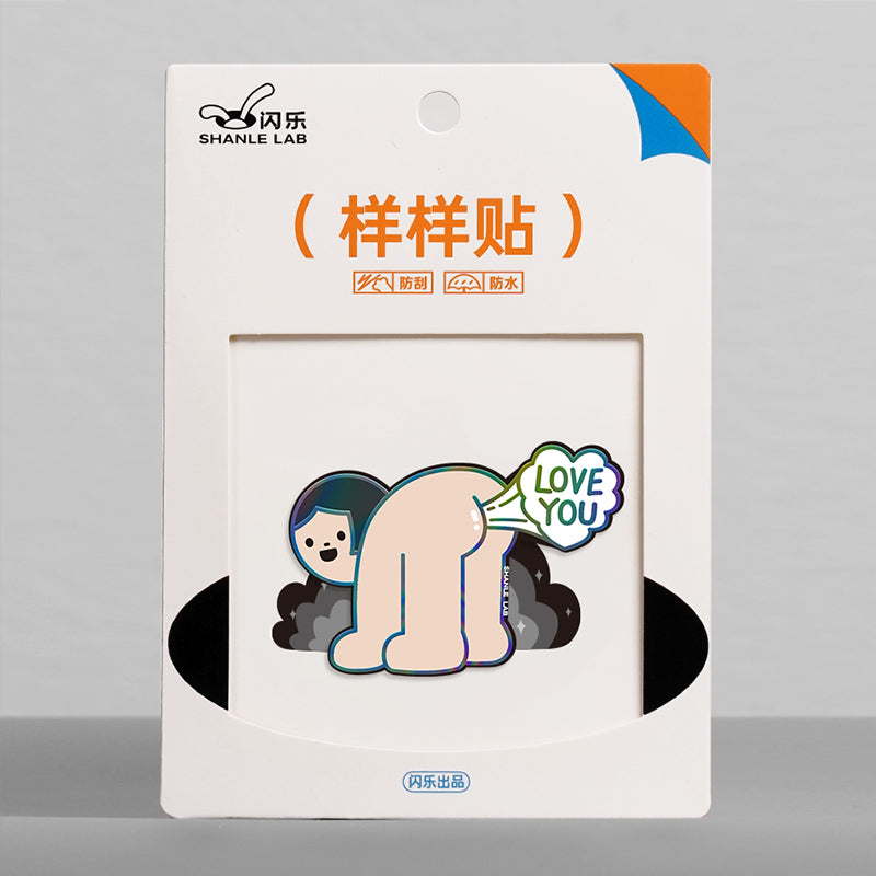 SHANLE LAB-LOVE AW Series-YOUNG Sticker