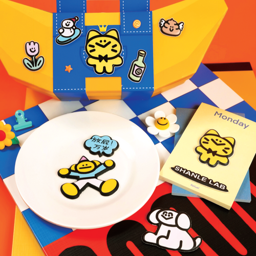 ARTIST DIRTY MONKEY | CHEWY Sticker | by SHANLE LAB