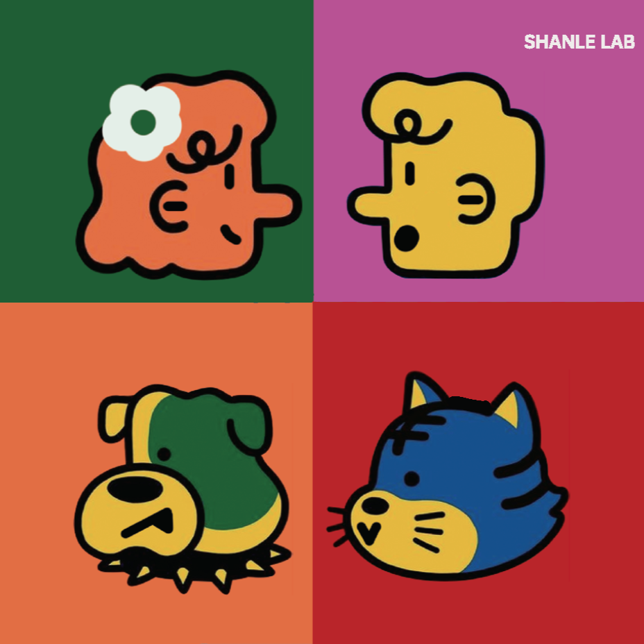 FROLIC | CHEWY STICKER | by SHANLE LAB