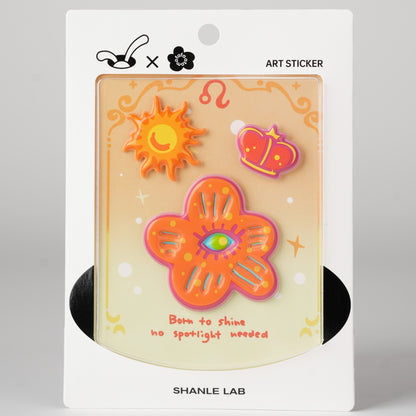 ATOMO FAFA ZODIAC | CHEWY STICKER | by SHANLE LAB