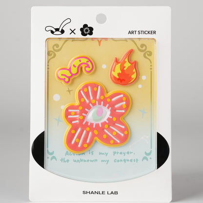 ATOMO FAFA ZODIAC | CHEWY STICKER | by SHANLE LAB