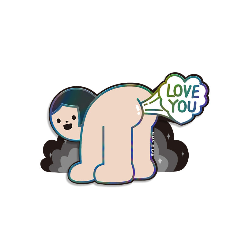 SHANLE LAB-LOVE AW Series-YOUNG Sticker