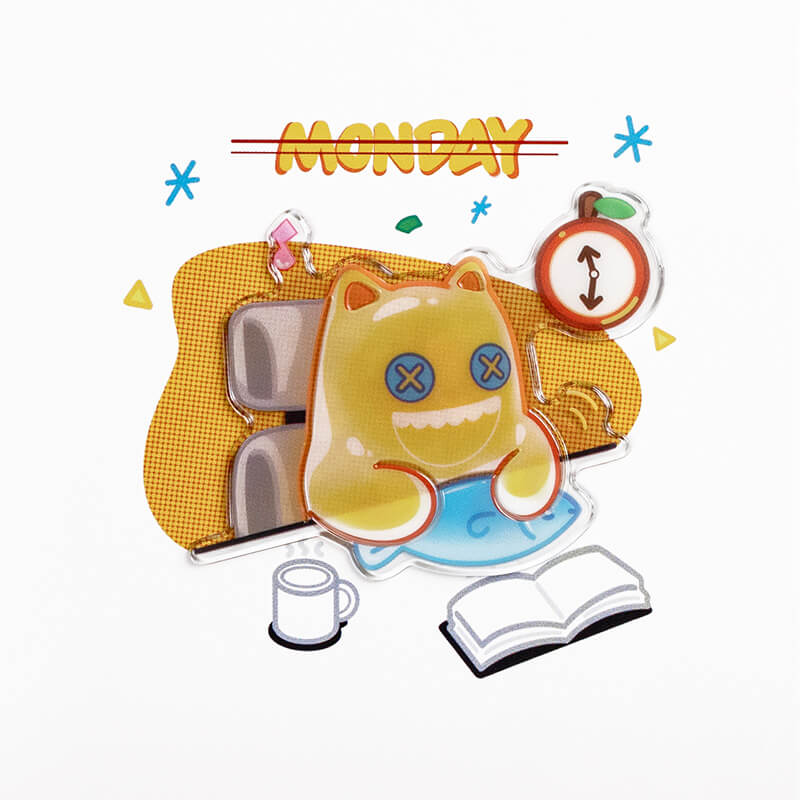 SHANLE LAB-Artist AW Series-ZombiesCat-Water STicker