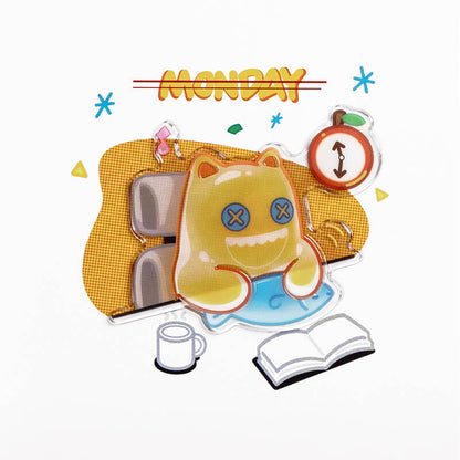 SHANLE LAB-Artist AW Series-ZombiesCat-Water STicker