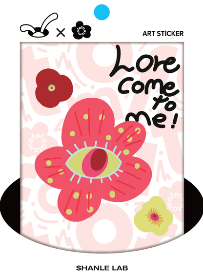 ATOMO FAFA  | CHEWY STICKER | by SHANLE LAB